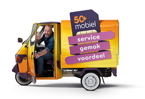 50+ waarbij het draait om service, gemak en voordeel